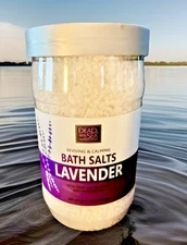 Dead Sea Collection Reviving and Calming Bath Salts Lavender 34.2 Oz
