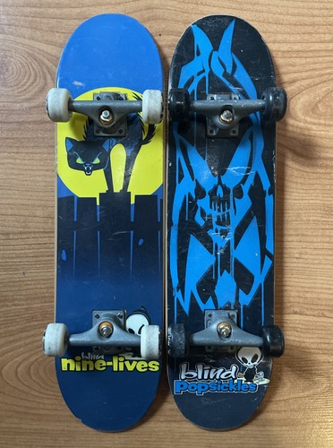 Menge 2 Vintage Tech Deck Handboard(s) Blind Popsickles, neun Leben - Bild 1 von 4