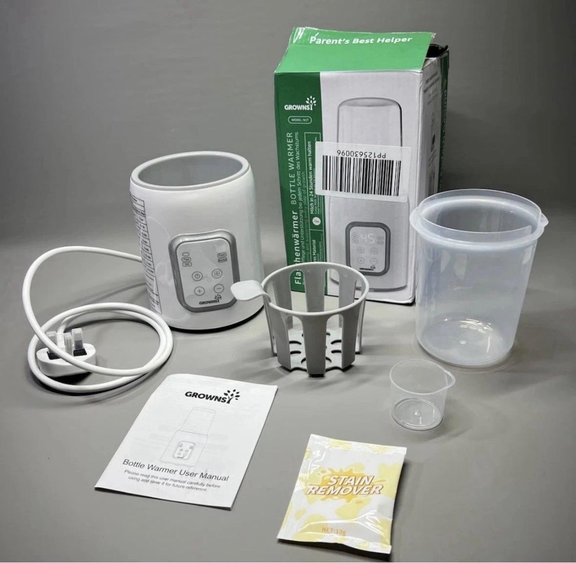 Smart Baby Bottle Warmer and Steriliser Timer BPA Free for Breastmilk or Formula