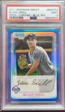 Blake Snell Rookie Bowman Blue