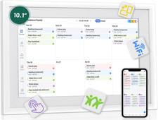 Digital Wall Calendar with Touchscreen, 10 Inch Smart Calendar, Electronic Calen