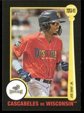 Joe Gray Jr. 2022 Topps Heritage Minor League 1973 Tarjetas Cascabeles de