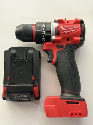 Milwauk Brushless Cordless Hammer Drill 1/2'' 10mm + Battery 48-11-1820