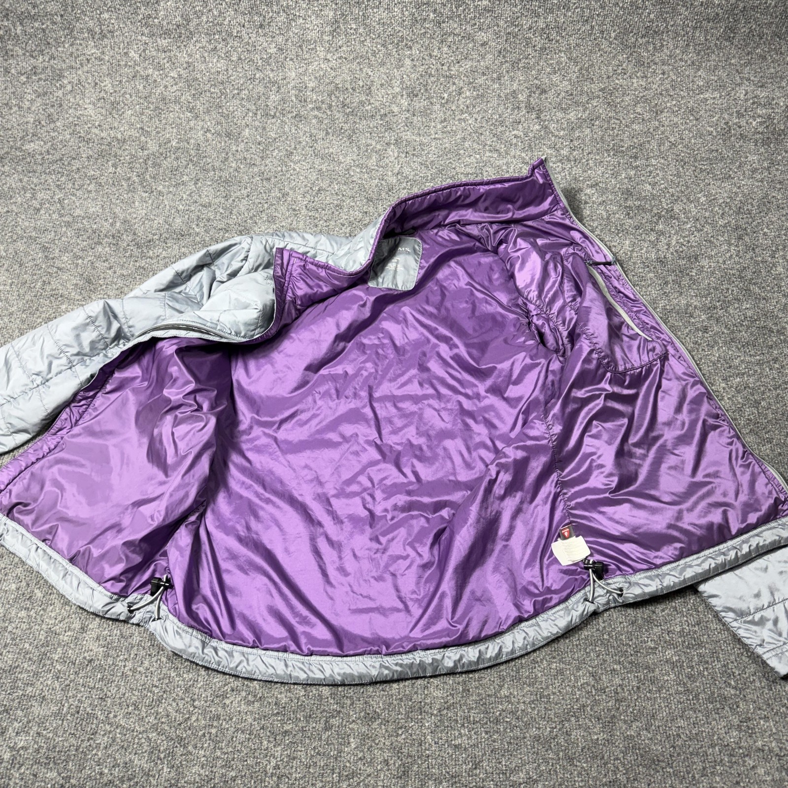 Simms Jacket Womens Large Gray Primaloft Quilted … - image 10