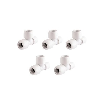 Wavin T-Stück Reduziert Ende 22mm 90° Polybutylen 40mm HD12/22W 5er Set