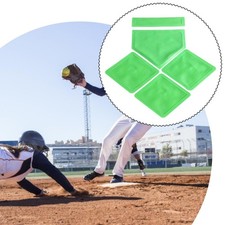 5Pcs Baseball Softball Bases Throw Down Base Set Pitching Rubber with Home Plate