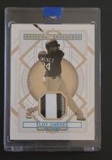 2021 Panini National Treasures - Eloy Jimenez #134  1/1 