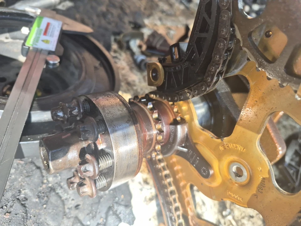 11-17 BMW N55 3.0L Twin-Scroll Turbo Engine Crankshaft Crank Bare Standard - Image 3 of 4