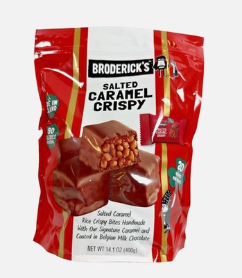 Salted Caramel Crispy Rice Bites Milk Chocolate 14.1 oz