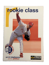Excellent: Vintage 1998 Collector's Choice Garrett Stephenson Phillies RC