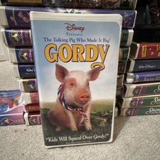 Walt Disney Home Video Gordy VHS Clamshell G 1995