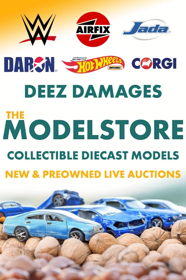 DEEZ DAMAGES - DAMAGED DIECAST