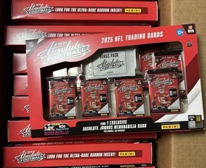 2025 Panini Absolute Football Card Bundle Box Factory Sealed IN STOCK - KABOOM