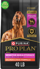 Sensitive Skin Stomach Dog Food Adult Salmon Rice Formula 40Lb Dry Bag