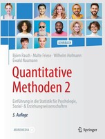 Quantitative Methoden 2 BjöRn Rasch (U. A.) Taschenbuch Xi Deutsch 2022 Springer