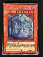 Yugioh Clear Vice Dragon SOVR-EN098 Secret (NM)