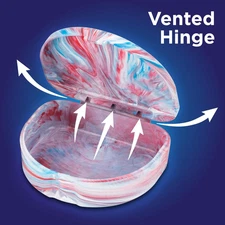 Designer Marble Retainer Cases, Clear Aligner Case, Dental Orthodontic Retain...