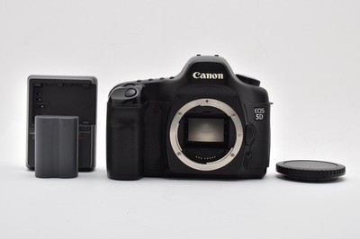 Canon EOS 5D digitale 12,8-MP-Spiegelreflexkamera Gehäuse schwarz EF Mo aus...