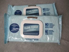 2 Packs Ecosense Clean Power Premoistened Biodegradable Wipes - 60 Sheets