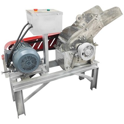220V 3-Phase Industry Hammer Pulverizer 1-5T/H Crusher for Material Processing