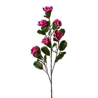 artplants KüNstlicher Zweig Magnolie Brunlo, Cerise, 120Cm
