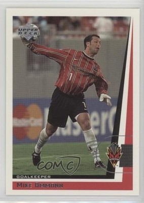 1999 Upper Deck MLS Mike Ammann #90 Rookie RC fm0