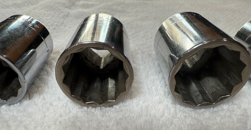 Craftsman 1/2" Socket Set, 8 Piece, Series G, 12 Pt., Misc Sockets (see descrip) - Picture 13 of 19