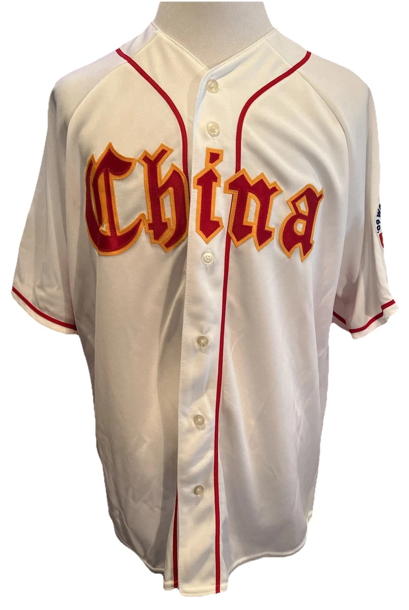 MAJESTIC 2009 World Baseball Classic China Authentic Jersey Size