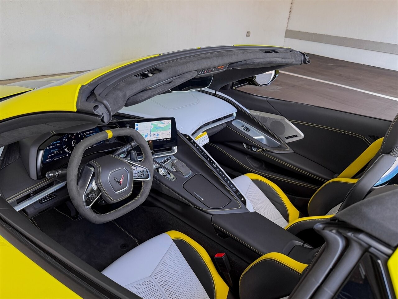 2022 Accelerate Yellow Metallic Chevrolet Corvette Stingray  | C8 Corvette Photo 2