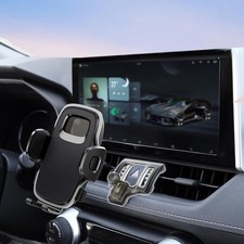 Custom Fit Phone Mount for RAV4 with Custom Base Car Phone Holder for Toyota
