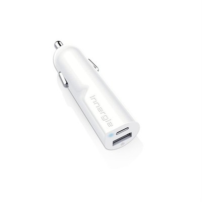 30D USB C Car Charger, 30W Dual Port, USB-C and USB-A PD3.0/QC3.0 Fast Chargi...