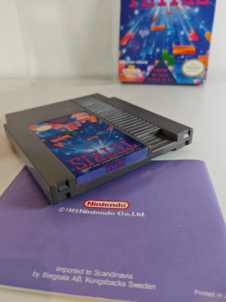 Nintendo NES - Tetris - OVP Bienengräber CIB small klein - Bild 4 von 4