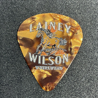 Lainey Wilson Whirlwind 2025 Tour Logo Guitar Pick