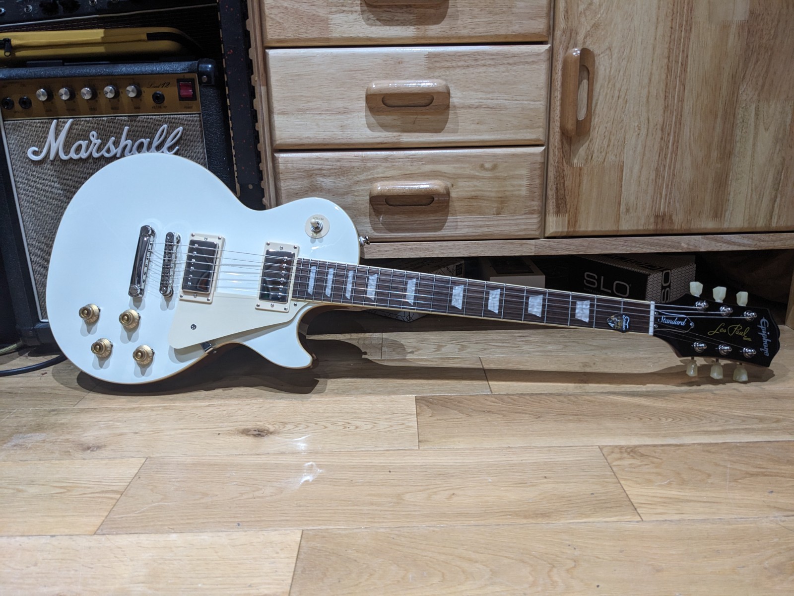 Epiphone Les Paul Standard '50s Plain Top – Classic White (2025)