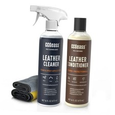 Leather Cleaner and Conditioner Kit 2 16oz Leather Cleaner for Car Seats,