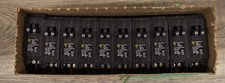 LOT OF 10 Square D HOMT2020 Homeline 20 amp Twin 1 Pole Tandem Circuit Breaker