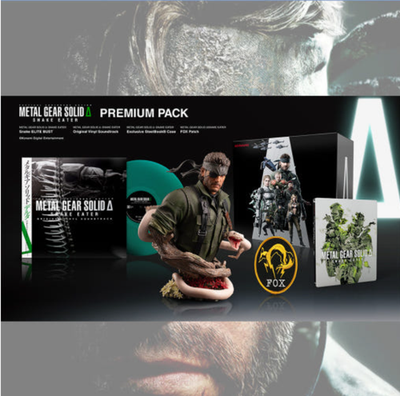 L GEAR SOLID Δ PREMIUM PACK PS5 Metal Gear Solid Delta Snake Eater Premium Pack Collector's