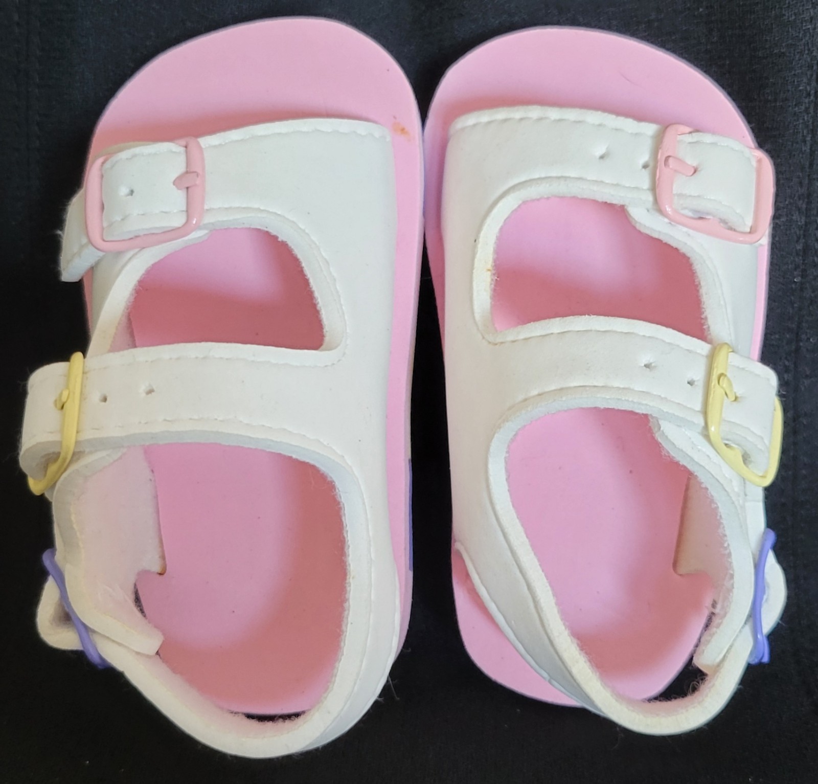 With Tricolor Buckles Size 1 = 4&frac12; Inches Super Cute