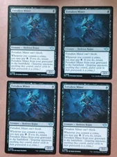 4x Forsaken Miner **NEAR MINT** **UNPLAYED** MTG