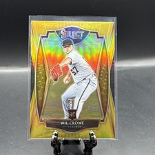2021 Select Will Crowe Rookie Premier Level Gold Prizm #5/10