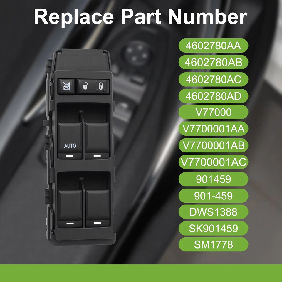 Master Power Window Door Switch For 2011-2017 Jeep Compass Patriot Driver Side - Image 2 of 4