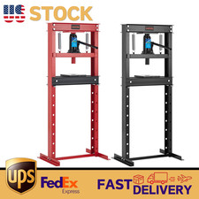 12 Ton Hydraulic H-frame Shop Press Floor Press Adjustable W2 Press Plates 12 Ton Hydraulic H-frame Shop Press Floor Press Adjustable W2 Press Plates