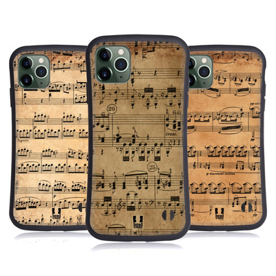 HEAD CASE DESIGNS NOTENBLÄTTER HYBRID HÜLLE HUELLE FÜR APPLE iPHONES HANDYS