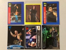 1991 wwe wwf classic undertaker wrestling rookie card+cardinal lot+ paul bearer