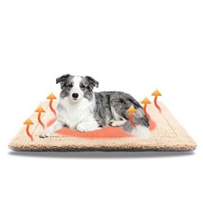 Self Heated Dog Mat Advanced Extra Warm Thermal Pet Warming Pad for Indoor Ou...