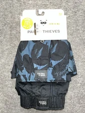 Pair of thieves men’s woven boxer 2 Pack size medium