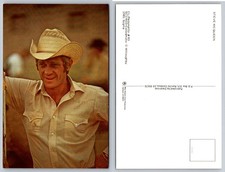 Steve McQueen Cowboy Hat Colorphoto Postcard 1981 Sygma Coral-Lee