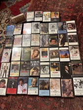 45 Vintage 60s 70s 80s Rock Pop Alternative Etc Cassette Tape Lot     
