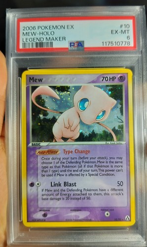 Mew graded PSA 6 for sale on eBay