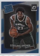 2017-18 Panini Donruss Optic Rated Rookie Holo Prizm Sterling Brown #165 10k8